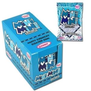 Gerrit Mini Mini Chicles Minty Crunchy Coated Gum 0.58oz Pouches 20ct